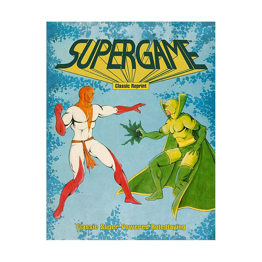 Supergame - Super-Powered RPG (Classic Reprint)