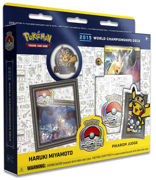 Pokemon 2019 World Championships Haruki Miyamoto Deck [Pikarom Judge]