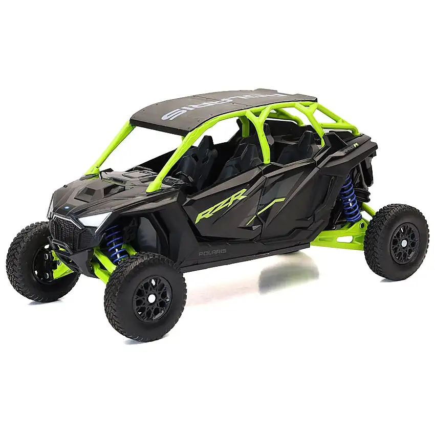 Polaris RZR Pro R UTV Black and Lime Green 1/18 Diecast Model by New Ray
