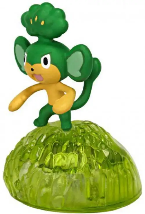 Pokemon Black & White Series 2 Pop n' Battle Pansage Launcher [Damaged Package]