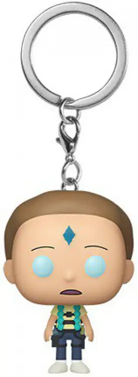 Funko Rick & Morty Pocket POP! Floating Death Crystal Morty Keychain
