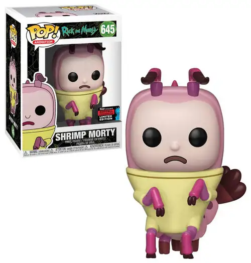 Funko Rick & Morty POP! Animation Shrimp Morty Exclusive Vinyl Figure #645