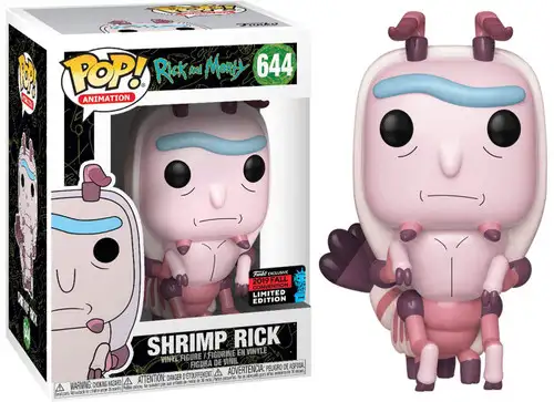Funko Rick & Morty POP! Animation Shrimp Rick Exclusive Vinyl Figure #644