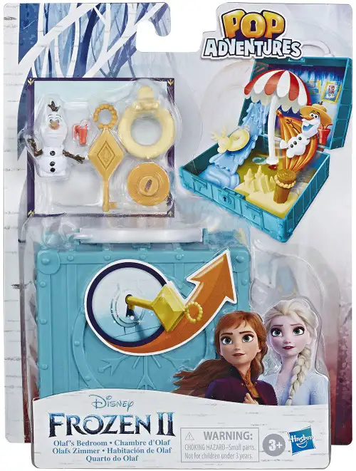 Disney Frozen 2 Pop Adventures Olaf's Bedroom Exclusive 2.25-Inch Pop-Up Playset