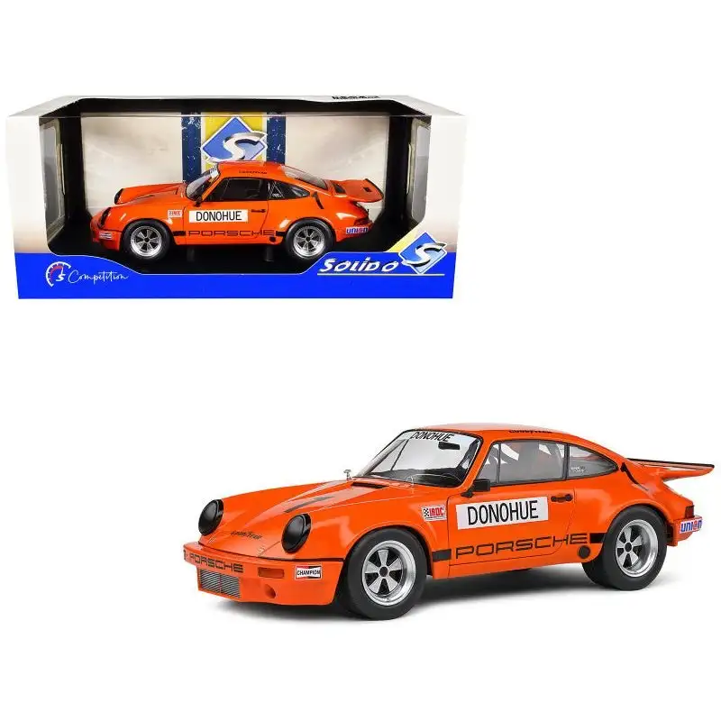 Porsche 911 RS 3.0 #1 Mark Donohue Winner "IROC Daytona" (1974) "Competition" Series 1/18 Diecast Model Car by Solido