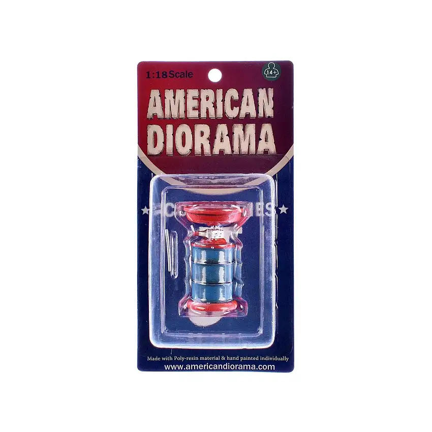Portable Waste Oil Drain Tank for 1/18 Scale Models by American Diorama