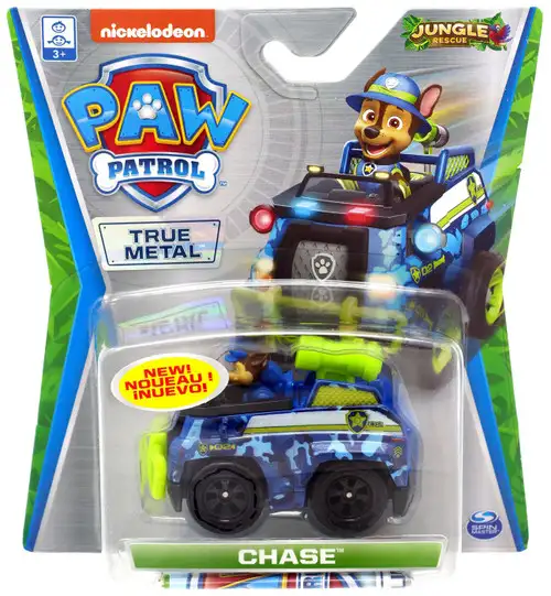 Paw Patrol Jungle Rescue True Metal Chase Diecast Car [Jungle Rescue]