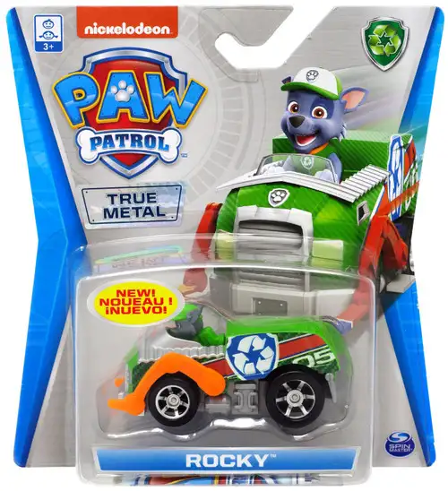 Paw Patrol True Metal Rocky Diecast Car [Version 1]