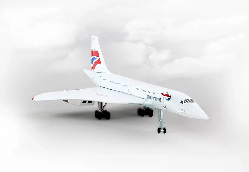Planes PS5800-2 British Airways Concorde 1/350
