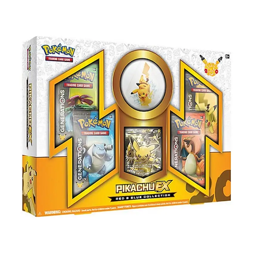 Red & Blue Collection - Pikachu EX