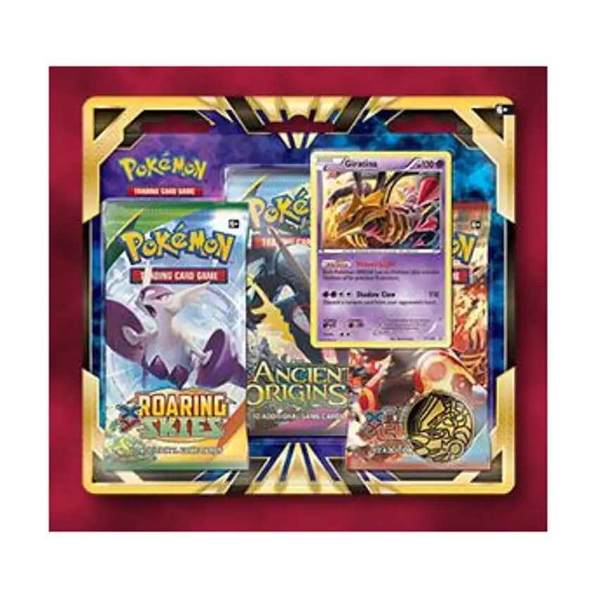 XY - Fates Collide Collector's Pin 3-Booster Blister Pack - Giratina