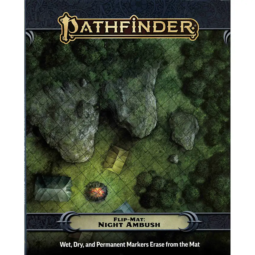 Pathfinder 2E RPG: Flip-Mat - Night Ambush