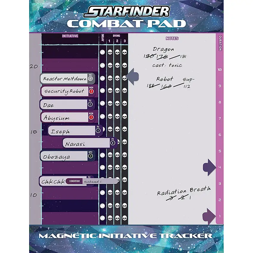 Starfinder 2E RPG: Combat Pad