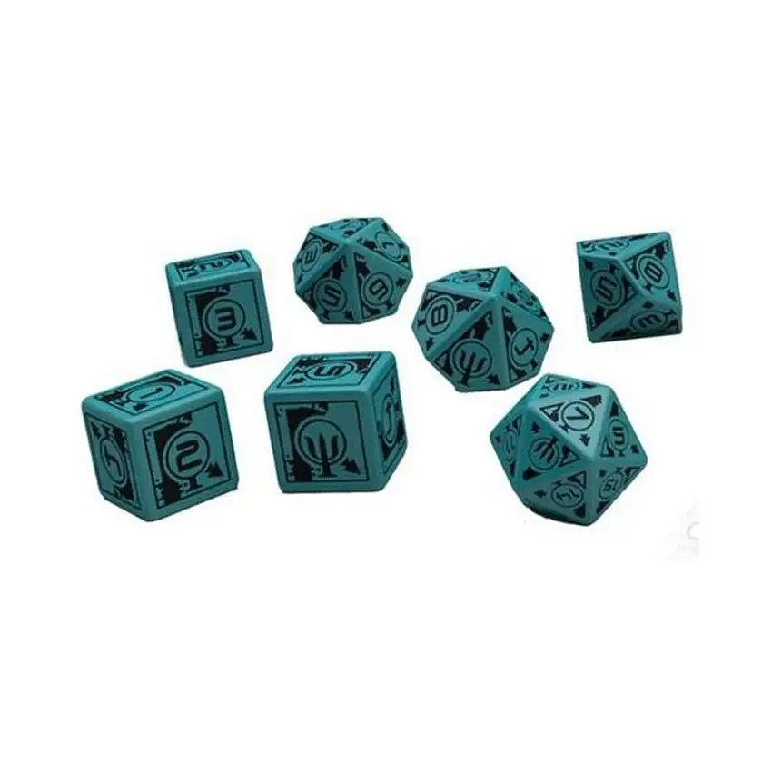 Polaris Dice Set - Turquoise
