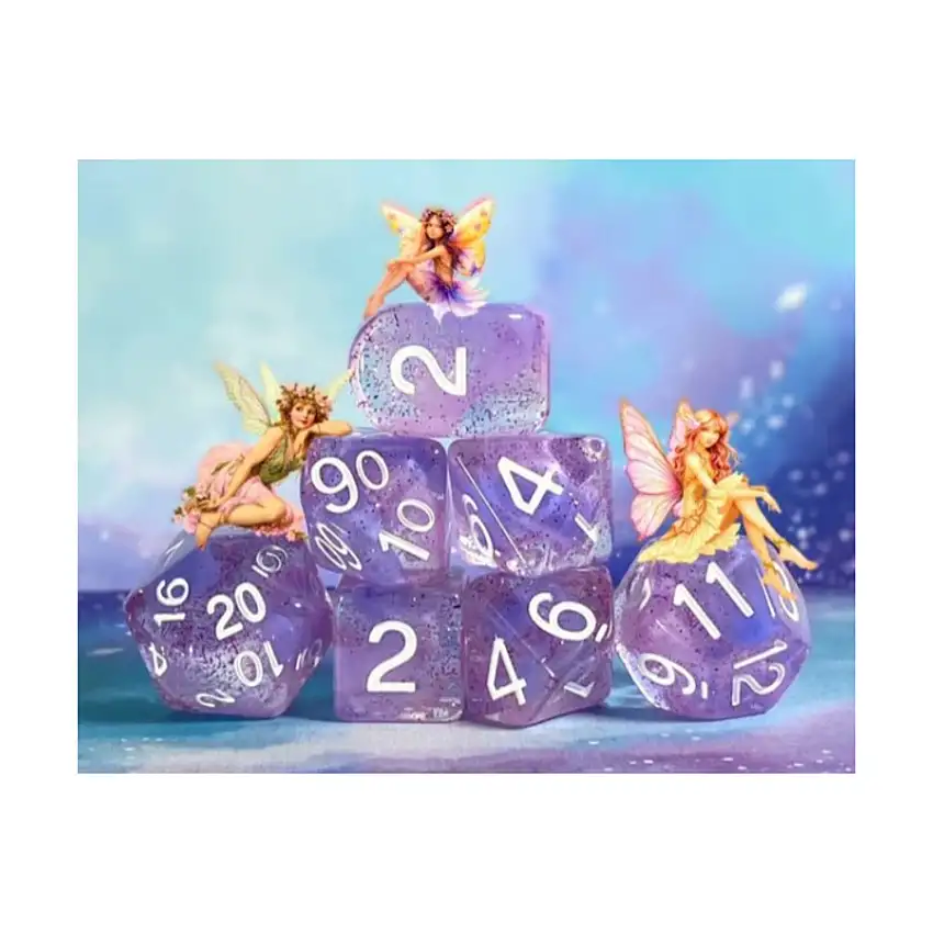 Polyhedral Dice - Tricksy Pixie (15)