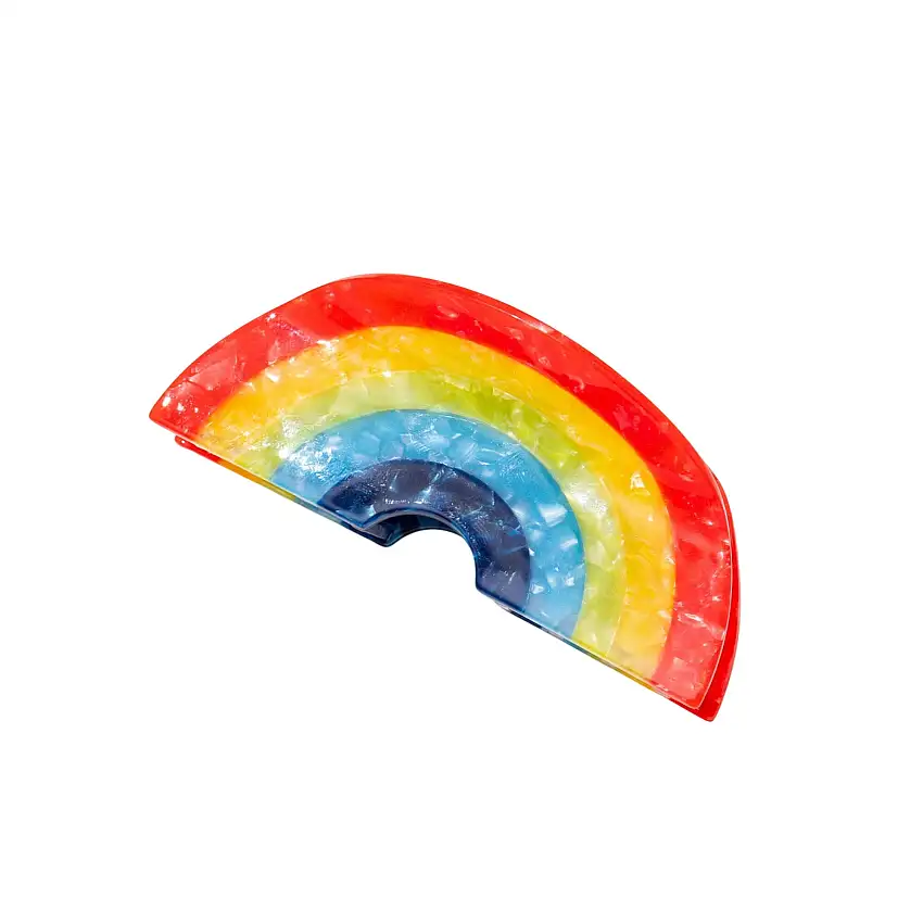 Rainbow Hair Claw