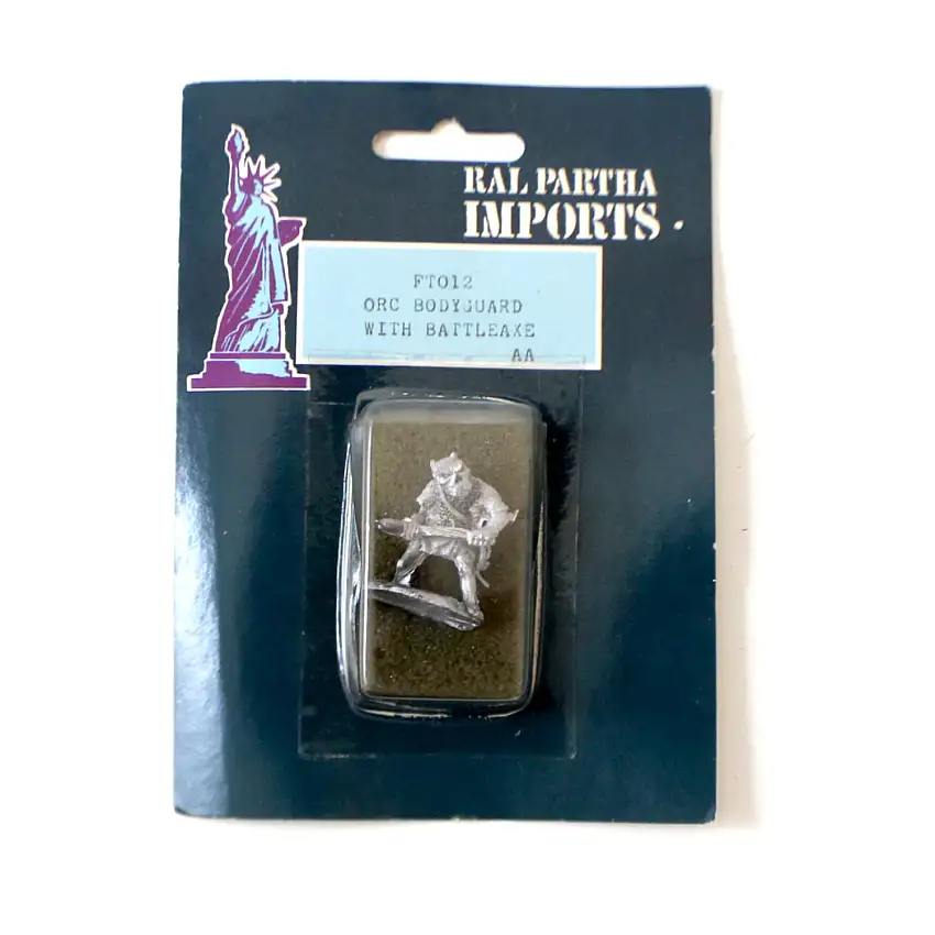 Orc Bodyguard w/Battleaxe