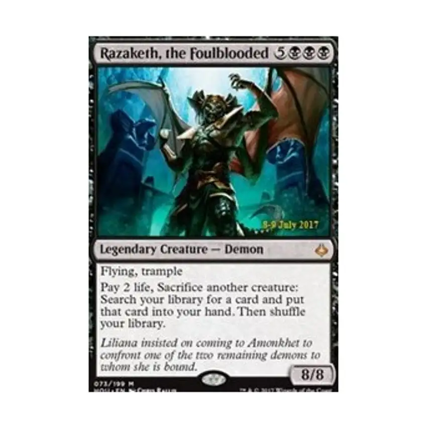 Razaketh, the Foulblooded (P) (Foil)
