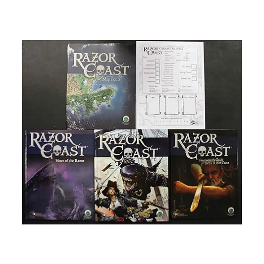 Razor Coast - MEGA Pack (w/PDF's) (Swords & Wizardry)