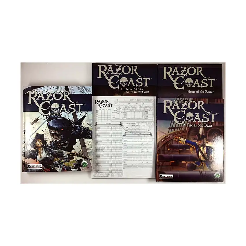 Razor Coast - MEGA Pack (w/PDF's) (Pathfinder)