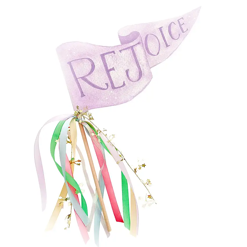 Rejoice Party Pennant