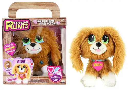 Rescue Runts Spaniel Plush Toy [Damaged Package]