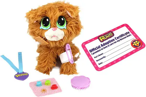 Rescue Runts Tabby Plush Toy