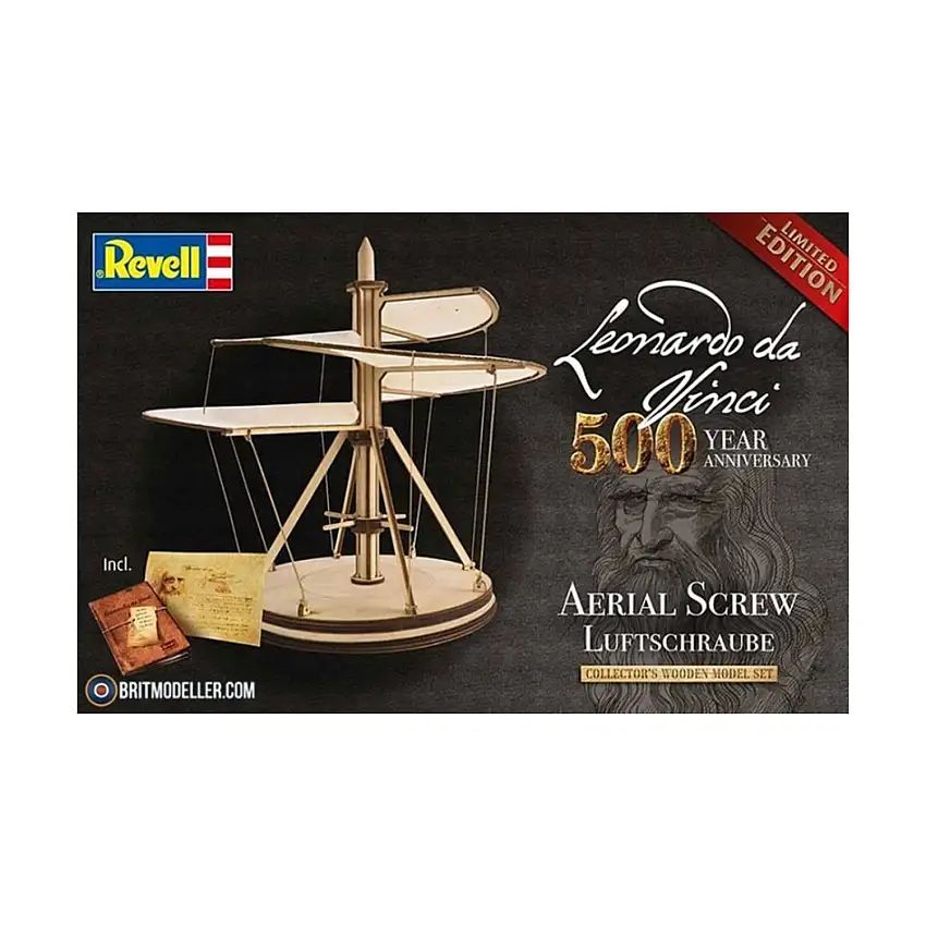 500th Anniversary Leonardo da Vinci - Aerial Screw