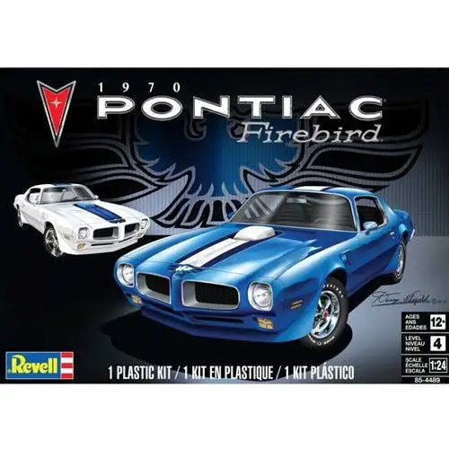 Revell 1970 Pontiac Firebird 2'N1 1:24 Scale Model Kit - Bundle