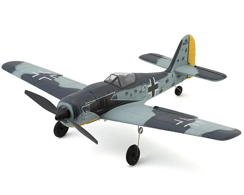 RAGE Focke-Wulf FW 190 Micro Warbird RTF Electric Airplane (400mm) w/Pass