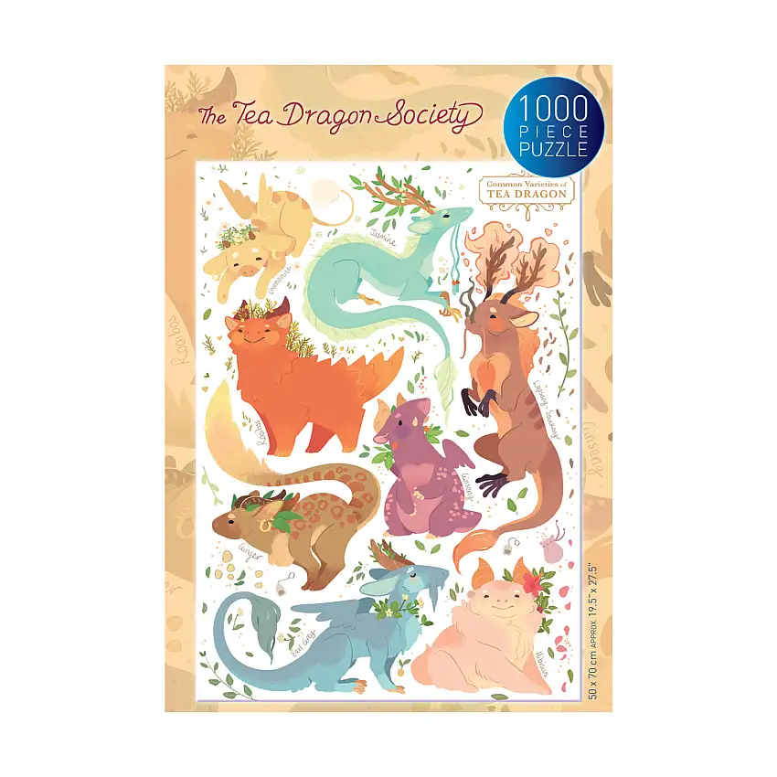 Tea Dragon Society #1 Common Varieties of Tea Dragons (1000 Pieces)