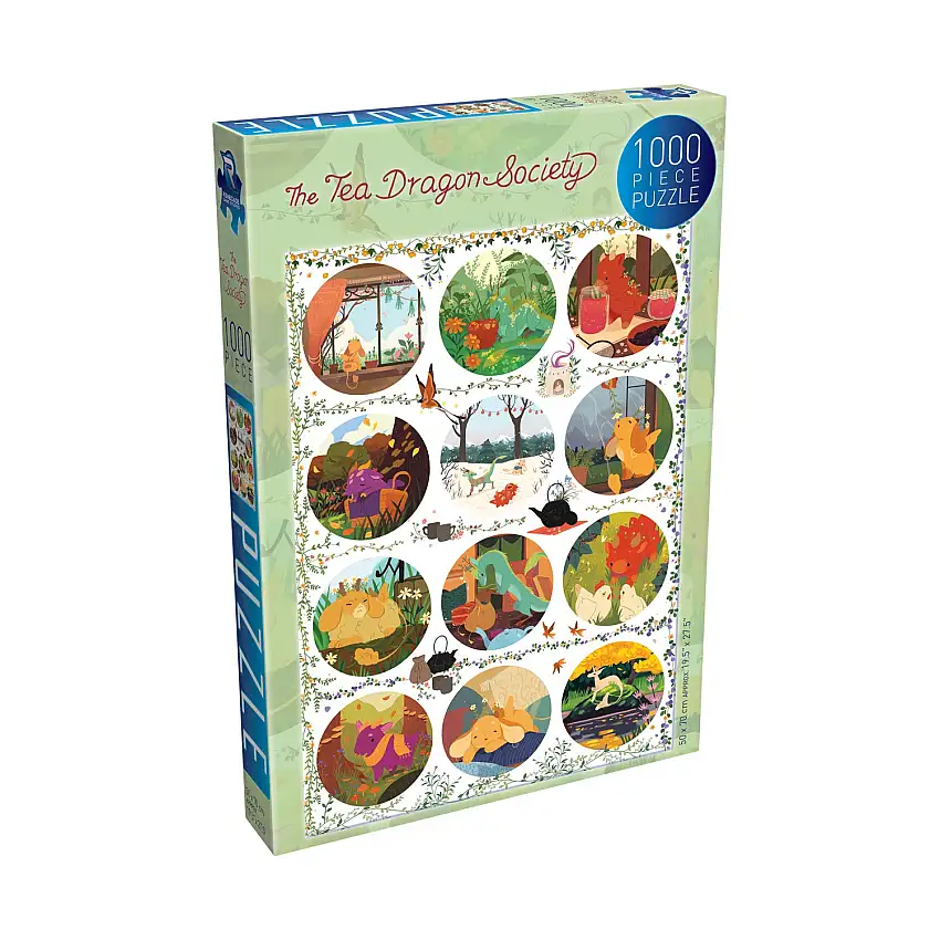 Tea Dragon Society #2 Circles (1000 Pieces)