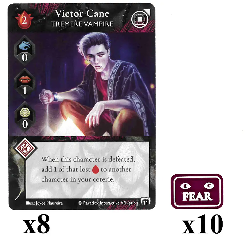 Vampire the Masquerade: Rivals ECG - Vampire Wednesdays Kit - Season 1.4
