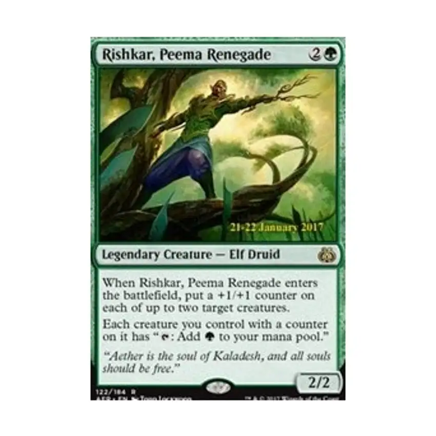Rishkar, Peema Renegade (P) (Foil)