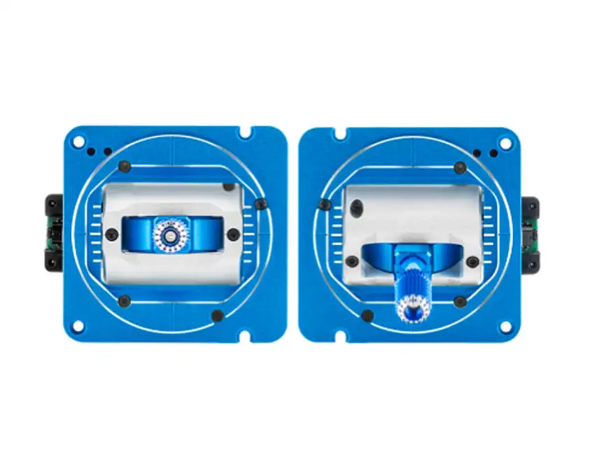 RadioMaster AG02 CNC Aluminum Hall Gimbal Set (Blue) (TX15/TX16/Boxer)
