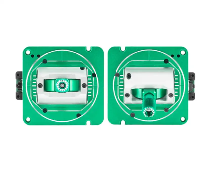 RadioMaster AG02 CNC Aluminum Hall Gimbal Set (Green) (TX15/TX16/Boxer)
