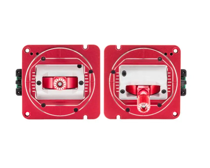 RadioMaster AG02 CNC Aluminum Hall Gimbal Set (Red) (TX15/TX16/Boxer)