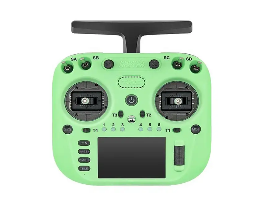 RadioMaster TX15 Dual-Band 2.4GHz/900MHz 16-Channel Radio System (Green) (ELRS)