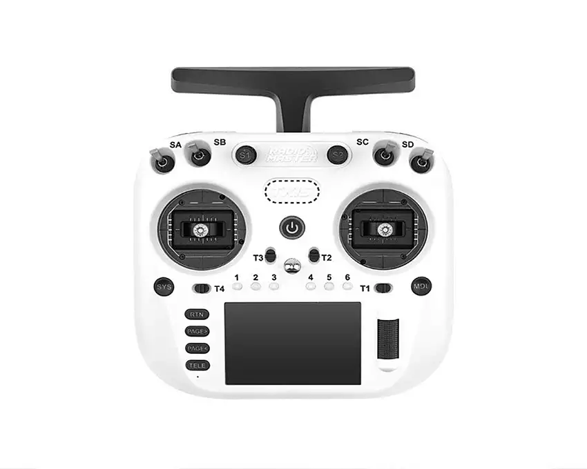 RadioMaster TX15 Dual-Band 2.4GHz/900MHz 16-Channel Radio System (White) (ELRS)