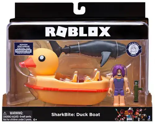 Roblox Celebrity Collection SharkBite: Duck Boat 3-Inch Figure Set [Damaged Package]