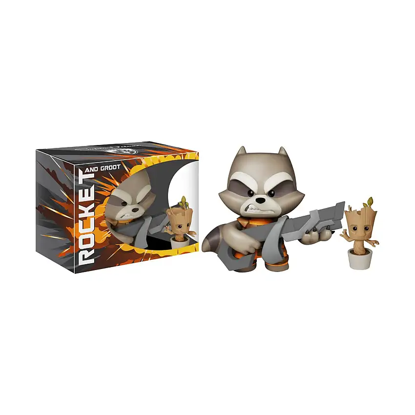 Rocket Raccoon and Groot - Super Deluxe Action Figures