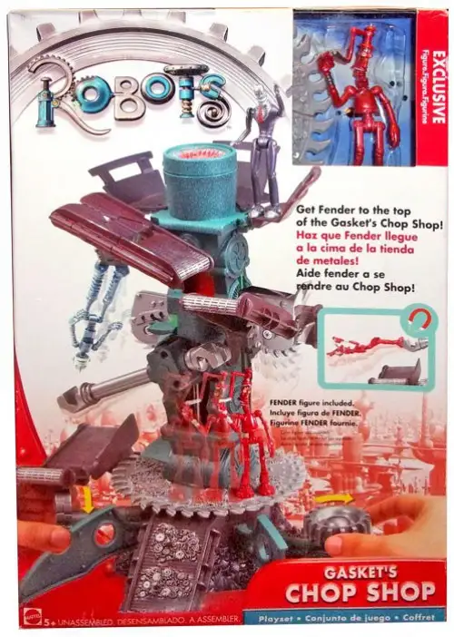 Robots Gasket's Chop Shop Exclusive Playset [Damaged Package]
