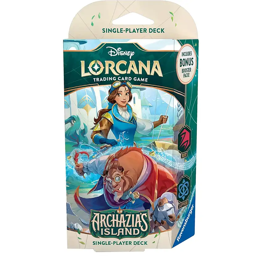 Lorcana TCG: Archazia's Island - Starter Deck - Ruby & Sapphire