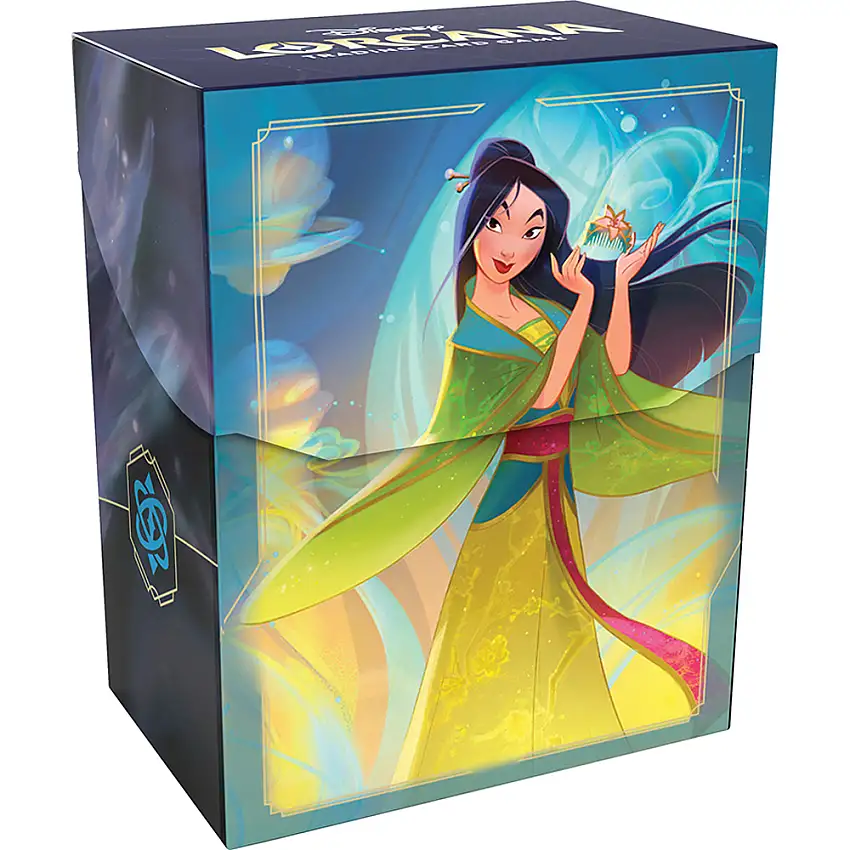 Lorcana Deck Box: Fabled - Mulan (New Arrival)