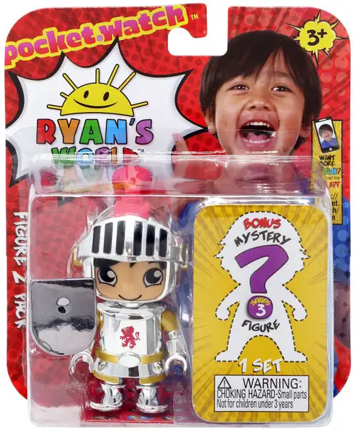Ryan's World Series 3 Knight Ryan & Mystery Action Figure 2-Pack