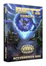 S2P11229 Pinnacle Entertainment Group Savage Worlds Role Playing Game: Rifts - Europa Accessories Box