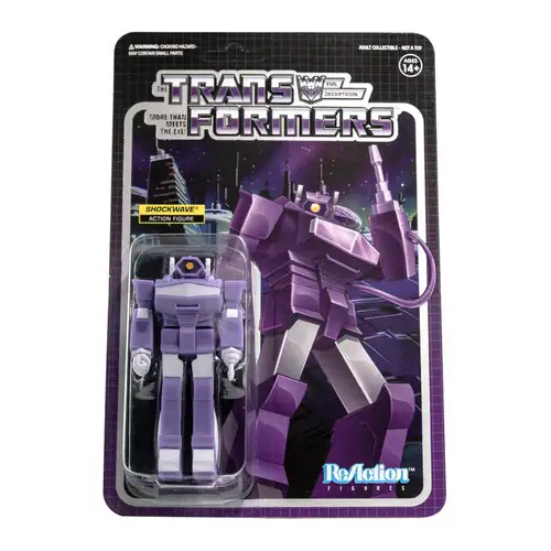 ReAction Transformers Shockwave Action Figure