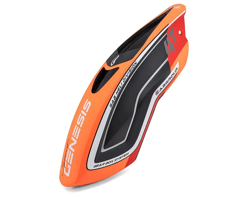 SAB Goblin Genesis Sport Carbon Fiber Canopy (Orange) w/Grommets
