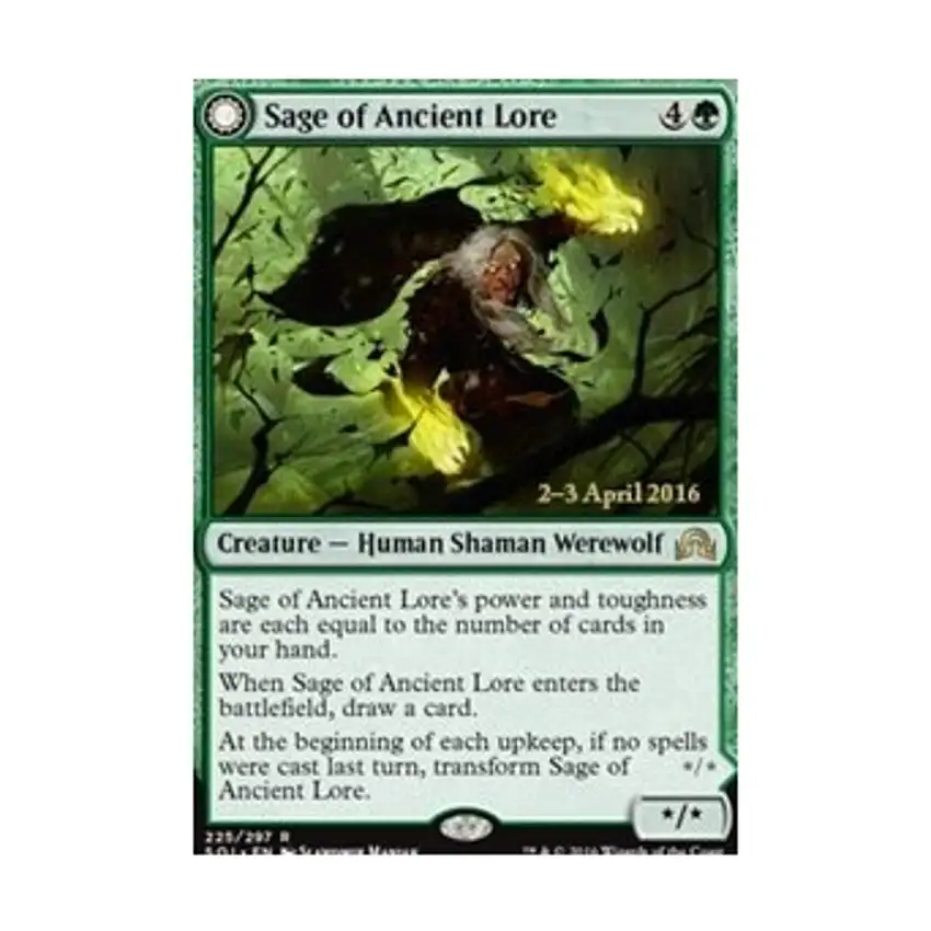 Sage of Ancient Lore (P) (Foil)