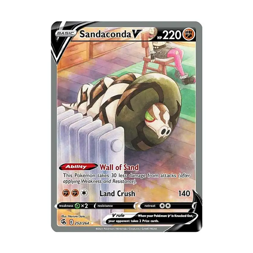 Sandaconda V (Alternate Full Art) (UR) #252/264 (Holo)